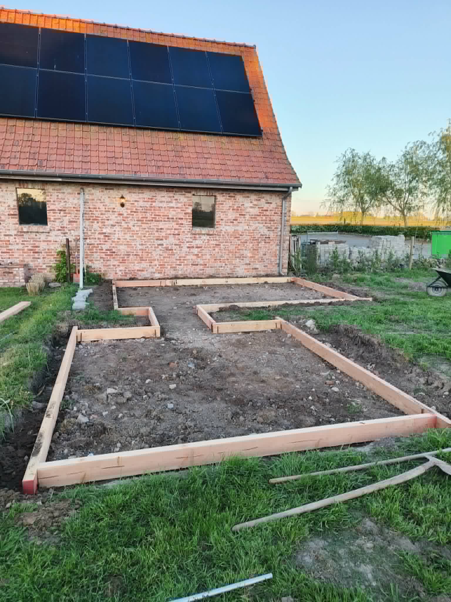 Gepolierde betonlounge in Kortemark door DDC